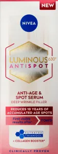 NIVEA Luminous omladzujúce sérum proti pigmentovým škvrnám 30 ml