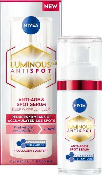 NIVEA Luminous omladzujúce sérum proti pigmentovým škvrnám 30 ml