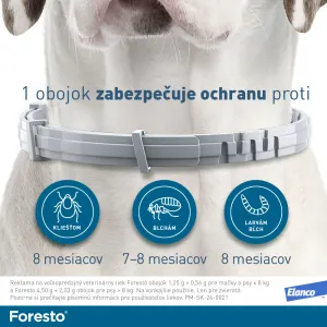 Foresto obojok pre psy nad 8 kg