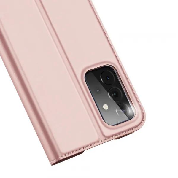 DUX DUCIS Skin Pro knižkové puzdro na Samsung Galaxy A72, ružové
