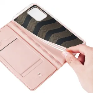 DUX DUCIS Skin Pro knižkové puzdro na Samsung Galaxy A72, ružové