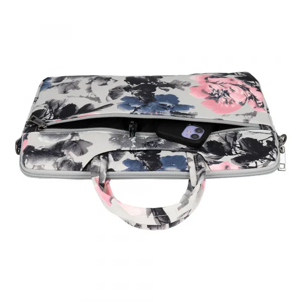 MG Wonder Briefcase taška na notebook 13-14'', peonies (TOP996798)