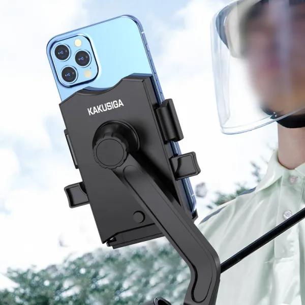 KAKU KSC-725 držiak na mobil na bicykel 4 - 6'', čierny