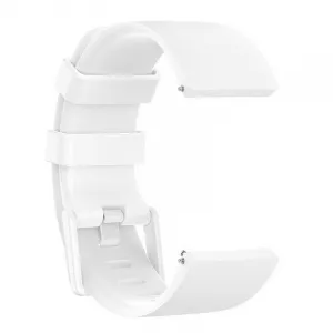 BStrap Silicone (Large) remienok na Fitbit Versa / Versa 2, white (SFI010C03)