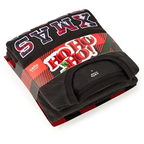 CELIO XJIPYTEAM Pánske pyžamo, čierna, veľkosť