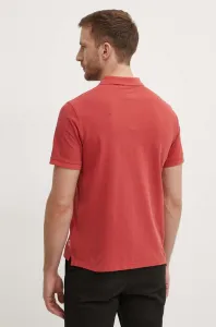 Bavlnené polo tričko Pepe Jeans NEW OLIVER GD hnedá farba, jednofarebné, PM542099
