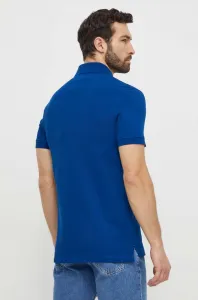 Polo tričko Tommy Hilfiger pánske, tmavomodrá farba, vzorované, MW0MW17770