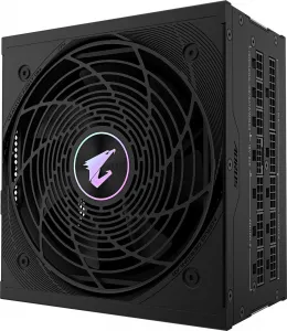 GIGABYTE zdroj AE850PM PG5, 850W, 80+ Platinum, 120mm fan, černá
