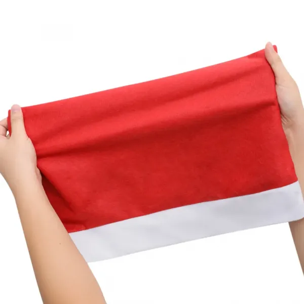 Tutumi Sada 6 ks potahů na židle SANTA červená