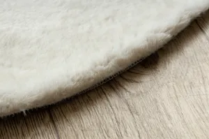 Koberec BUNNY slonia kosť kruh
