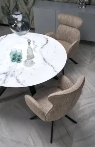 Otočné jedálenské kreslo K571 Halmar