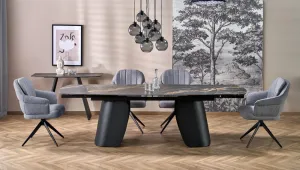 Otočné jedálenské kreslo K570 Halmar