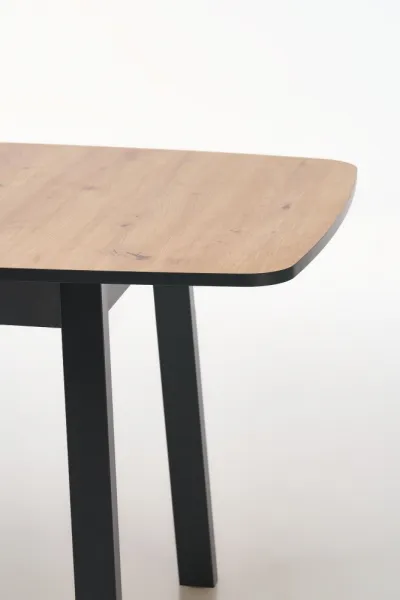 HALMAR Rozkládací jídelní stůl Barril 130/170 cm dub artisan/černý