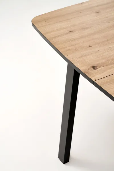 HALMAR Rozkládací jídelní stůl Barril 130/170 cm dub artisan/černý