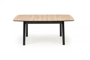 HALMAR Rozkládací jídelní stůl Barril 130/170 cm dub artisan/černý