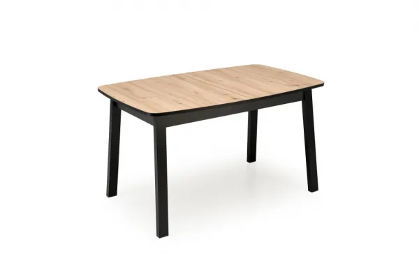 HALMAR Rozkládací jídelní stůl Barril 130/170 cm dub artisan/černý