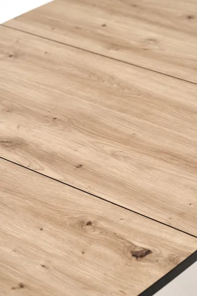 HALMAR Rozkládací jídelní stůl Barril 130/170 cm dub artisan/černý