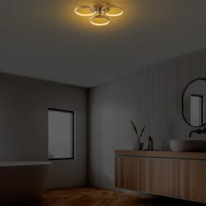 Opviq Stropné LED svietidlo Halka zlaté