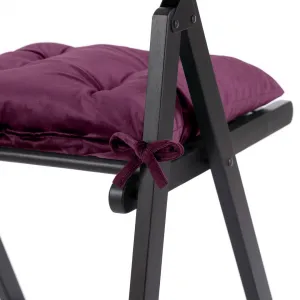 AmeliaHome Podsedák na stoličku Aleksa slivková, veľkosť 40x40