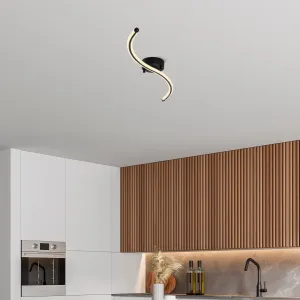 Opviq Stropné LED svietidlo Yilan čierne
