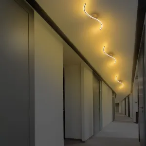 Opviq Stropné LED svietidlo Yilan zlaté
