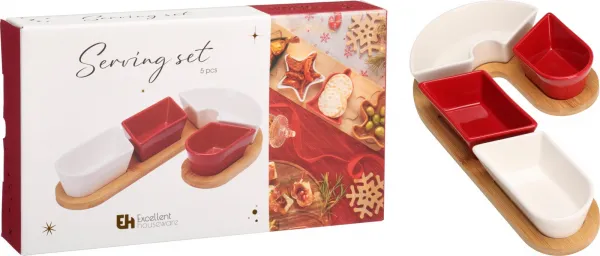 Mondex Súprava servírovacích mís Franko viacfarebná