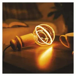 EMOS LED žárovka DECO FLAME G130SRA teplá bílá