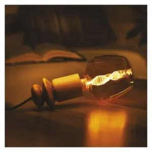 EMOS LED žárovka DECO FLAME S123 I teplá bílá