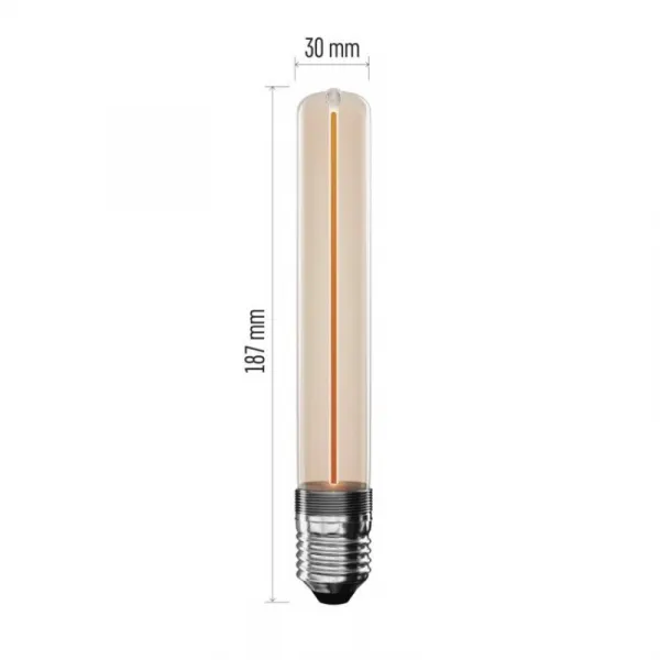 EMOS LED žiarovka DECO FLAME T30 teplá biela