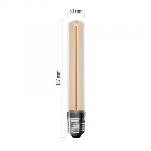 EMOS LED žiarovka DECO FLAME T30 teplá biela