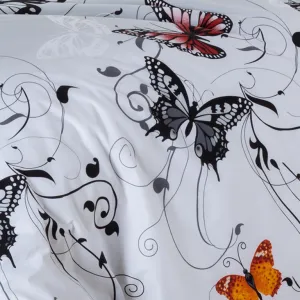 Bavlnené posteľné obliečky BUTTERFLY