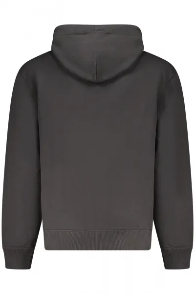 Čierna mikina s kapucňou Calvin Klein