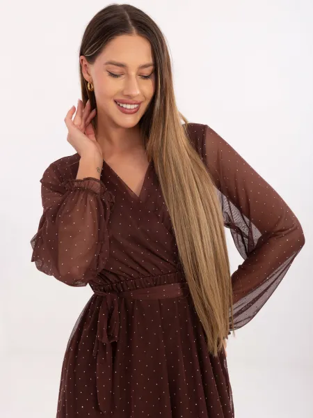 Dress-MI-SK-61430.62-brown