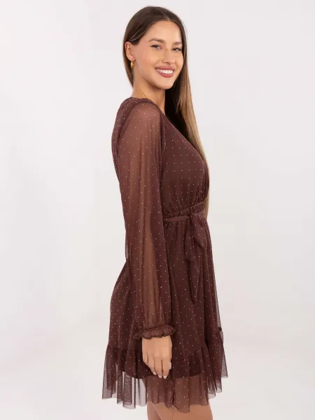 Dress-MI-SK-61430.62-brown