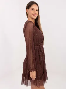 Dress-MI-SK-61430.62-brown