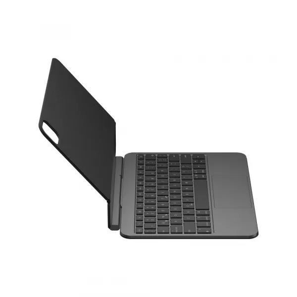 JP Magnetic Keyboard MK09 Aluminium puzdro na tablet, iPad Pro 11 2024 / 2025, čierne