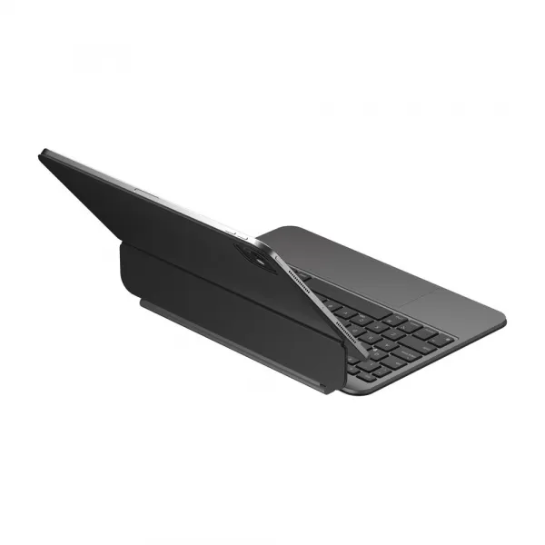 JP Magnetic Keyboard MK09 Aluminium puzdro na tablet, iPad Pro 11 2024 / 2025, čierne