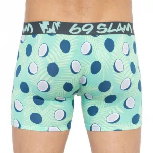 Bez obalu - Pánske boxerky 69SLAM fit bamboo coco blue M, trenky