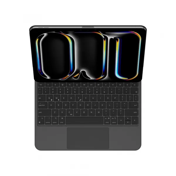 JP Magnetic Keyboard MK09 Aluminium puzdro na tablet, iPad Pro 11 2024 / 2025, čierne
