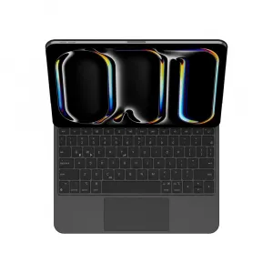 JP Magnetic Keyboard MK09 Aluminium puzdro na tablet, iPad Pro 11 2024 / 2025, čierne