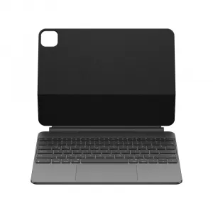JP Magnetic Keyboard MK09 Aluminium puzdro na tablet, iPad Pro 13 2024 / 2025, čierne