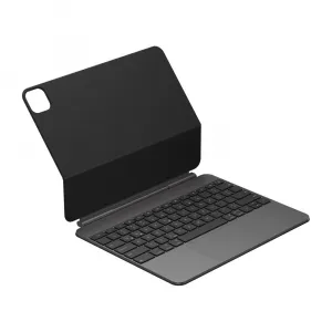 JP Magnetic Keyboard MK09 Aluminium puzdro na tablet, iPad Pro 13 2024 / 2025, čierne