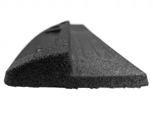 Gumová protišmyková podložka pod rebrík ASLON 130 x 31 cm, čierna
