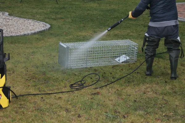 Bravson Profesionálna pasca na líšky, kuny, vydry a mačky TRAP ST118x34x34V1