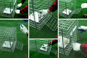 Bravson Profesionálna pasca na líšky, kuny, vydry a mačky TRAP ST118x34x34V1
