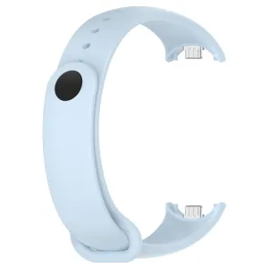 SILICONE Vymeniteľný remienok pre Xiaomi Smart Band 9 svetlomodrý