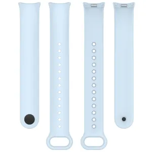 SILICONE Vymeniteľný remienok pre Xiaomi Smart Band 9 svetlomodrý