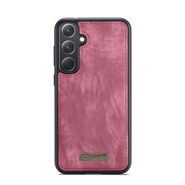 WALLET Ochranný kryt s peňaženkou 2v1 pre Samsung Galaxy A35 5G červený