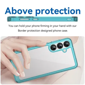 CRYSTAL Ochranný kryt pre Samsung Galaxy S25+ 5G tyrkysový