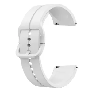 SILICONE Vymeniteľný remienok pre Garmin Forerunner 255 Music biely